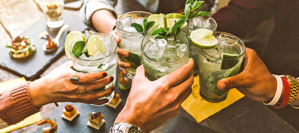 occasioni per per assaggiare i cocktails personalizzati di Chez Moi